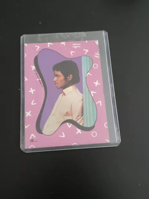 1984 Topps Stickers Michael Jackson