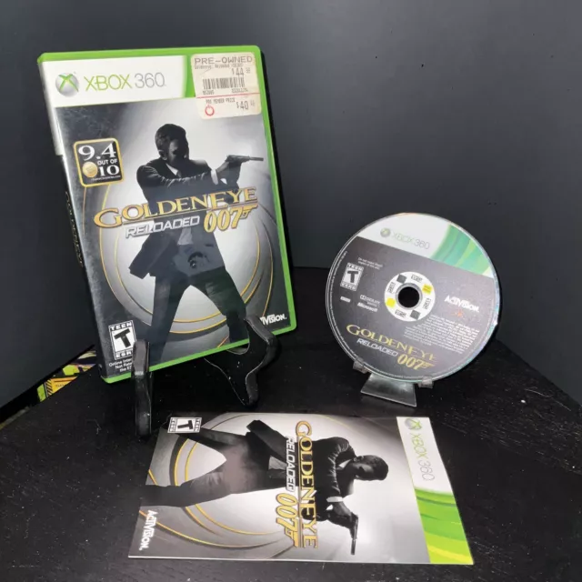 GoldenEye 007: Reloaded Microsoft Xbox 360 James Bond Game CIB