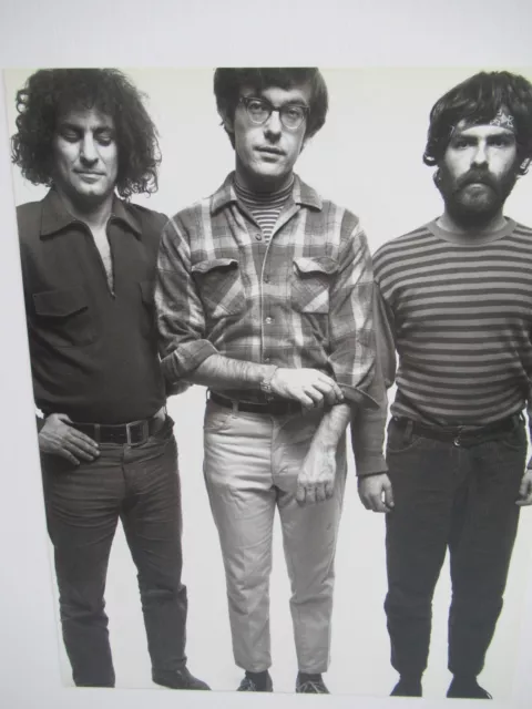 Abbie Hoffman Rennie Davis & Jerry Rubin RICHARD AVEDON Photo Litho 9 1/2 x 12"!