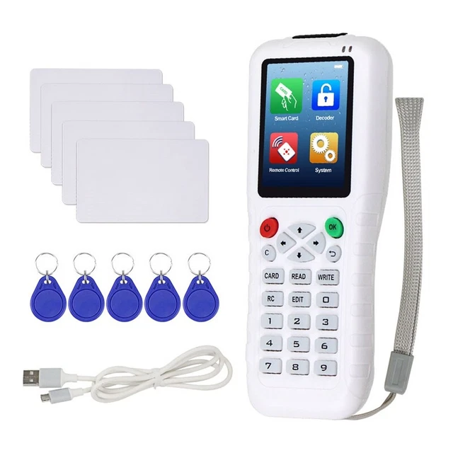 125KHz RFID Copier NFC Card Reader Writer Duplicator Cloner 13.56 Rfid Key Z3Q9