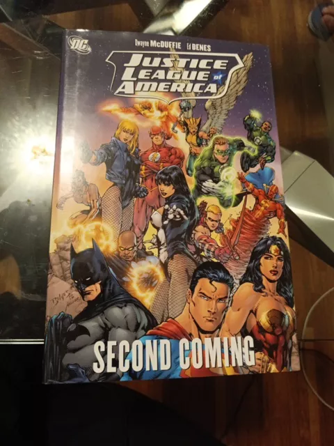 DC Justice League of America Second Coming Hard Back Book