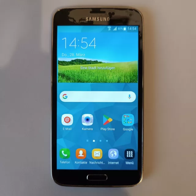Samsung Galaxy S5  SM-G900FD - 16GB - Blau.  (Ohne Simlock)