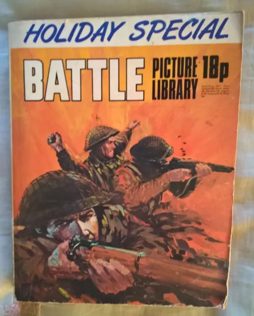 BATTLE  picture library war comic . Holiday Special 1973.  224 pages , 4 stories