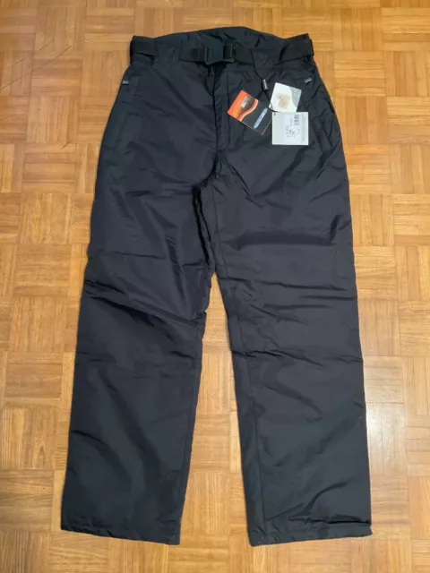 Mcross Pantalone Sci Uomo Con Cintura Imbottito Polifill Nero Taglie 50 / 52