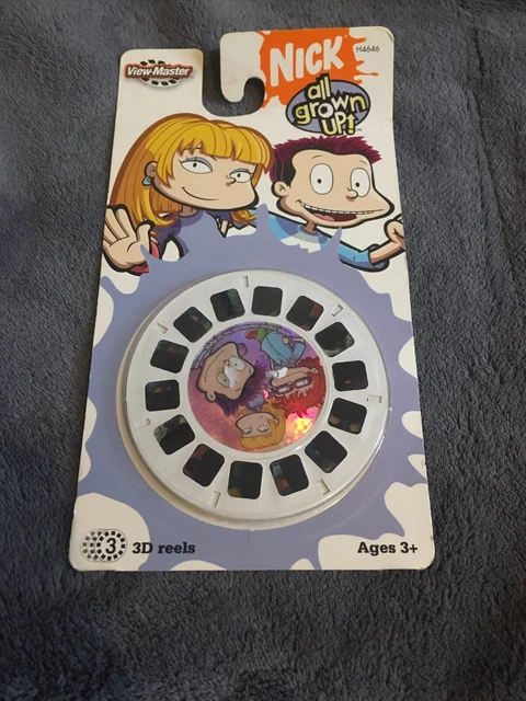 View Master Rugrats NEW 2005 VIEW Master Nickelodeon Rugrats All Grown Up 3D Reels Factory ...