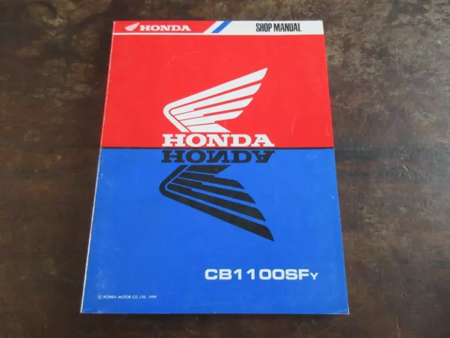 Honda CB1100SF  OEM 1999 Shop manual Werkstatt-Handbuch Reparaturanleitung