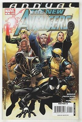 New Avengers (Annual) #2 (Feb 2008, Marvel) Brian Bendis, Carlo Pagulayan Q