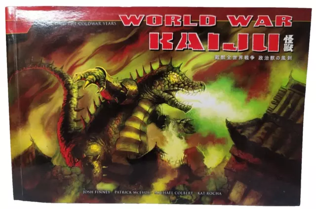 World War Kaiju: The Cold War Years by Josh Finney Book Signed by J. Finney Rare