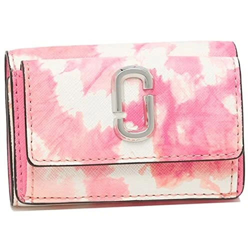 [Marc Jacobs] S116L01PF21 699 THE SNAPSHOT TIE DYE MINI TRIFOLD PINK MULT