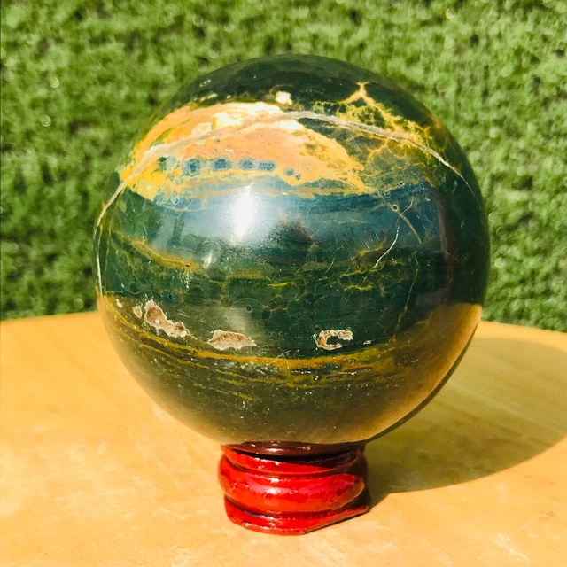 Vente en gros de sphères de Verdite en cristal naturel boules de Verdite en pier