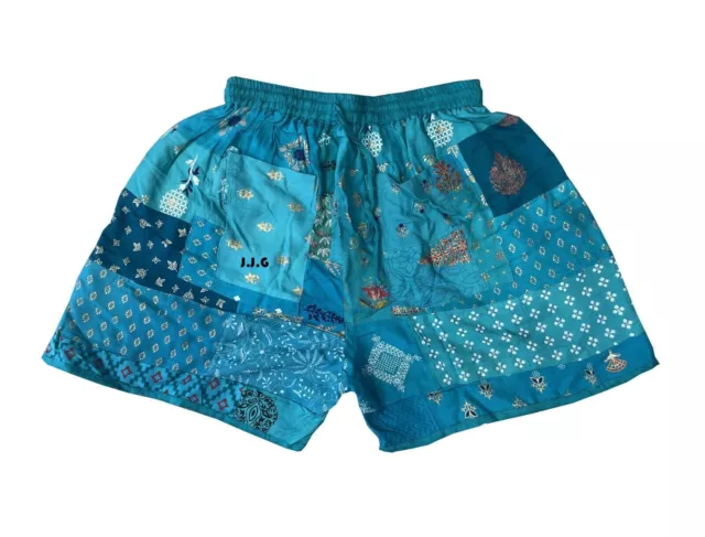 Comodi pantaloncini patchwork da uomo, pantaloncini da yoga unisex,...