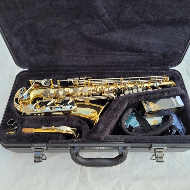 YAMAHA YAS 200ADII Eb Alto Saxophone With Neck Strap Case New