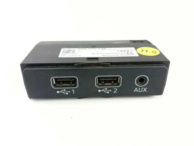 🚩 AUX USB Port Stecker AMI Buchse High ASI Beleuchtet Audi 8W0035736