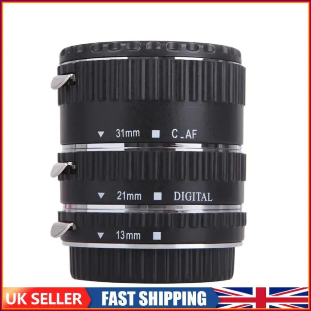 Macro Lens Extension Tube for Canon EF EF-S Camera Auto Focus TTL Ring Adapter