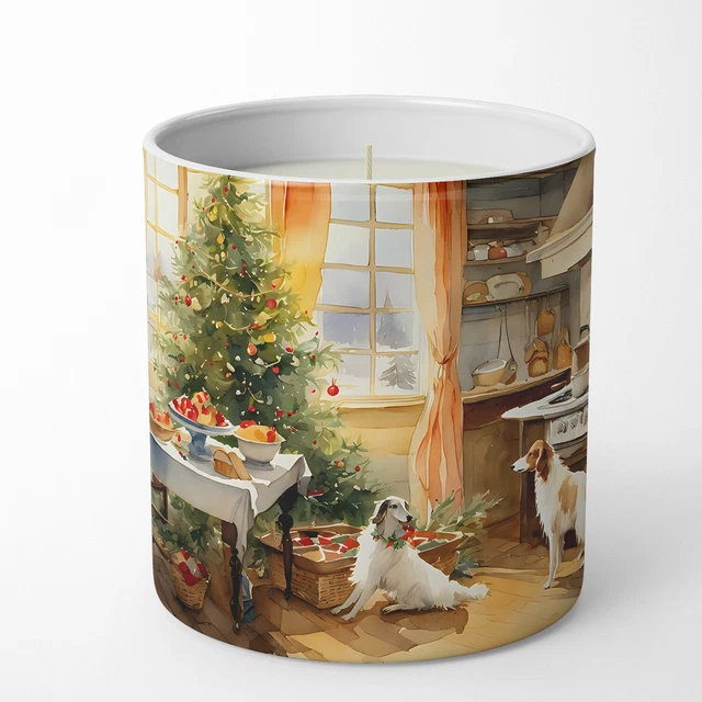 Borzoi Christmas Cookies 10 oz Decorative Soy Candle DAC3743CDL