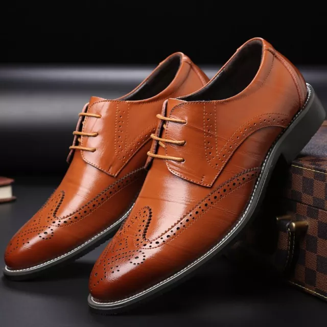 Zapatos De Vestir De Charol Para Hombre Calzado De Cuero De Lujo Italiano Oxford