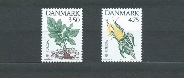 DANEMARK - 1992 YT 1028 à 1029 - TIMBRES NEUFS** MNH LUXE