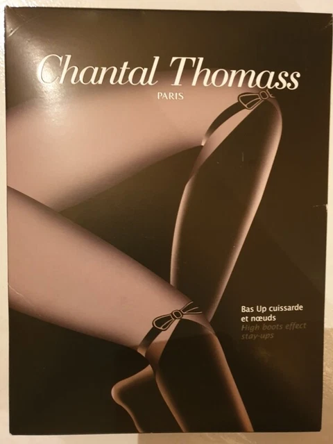 Bas Up Chantal Thomass Taille 1 – Effet Dentelle Médaillons, Noir, Réf 8424 (Neuf Avec étiquettes)