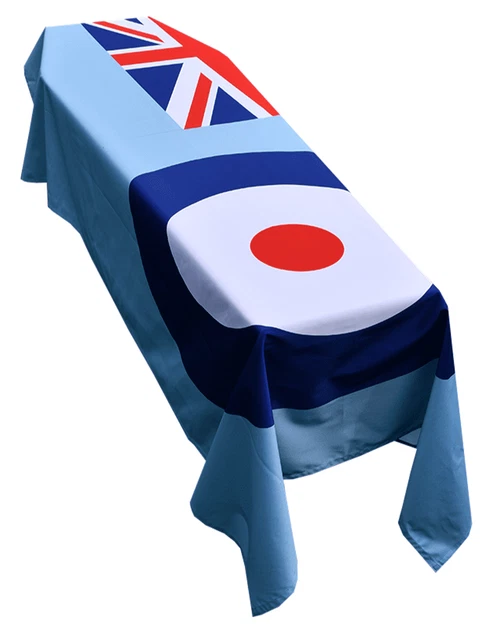 Bandiera drappo bara Royal Air Force Ensign - qualità premium e made in UK