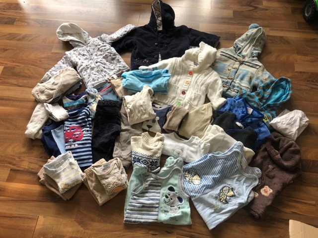 XXL Bekleidungspaket Junge💙 Gr. 62/68 💙 39Teile Herbst/Winter