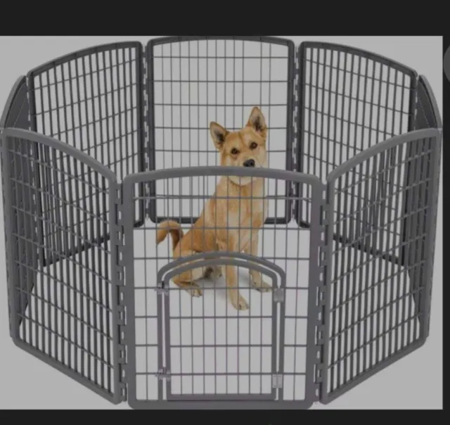 Dog Fence puppy play pen indoor or outdoor brand new never used