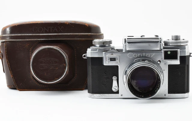 Appareil photo Zeiss Ikon Contax IIIa version 2 #R35082 avec Sonnar
