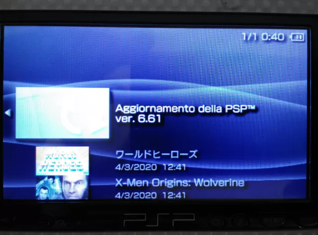 185 giochi PSP su memory 64 giga