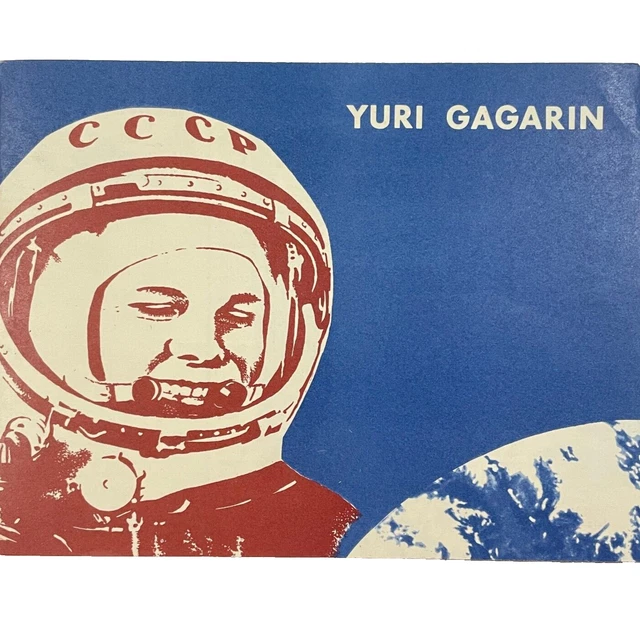 Tableau Sur Toile - Youri Gagarine, Cosmonaute URSS - Dimensions 50x70 Cm, Décoration Murale Vintage