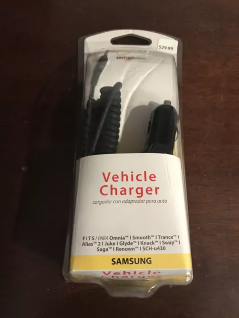 Vehicle Charger  Omnia Smooth Trance Alias Juke Glyde Knack Sway Saga Renoun NEW