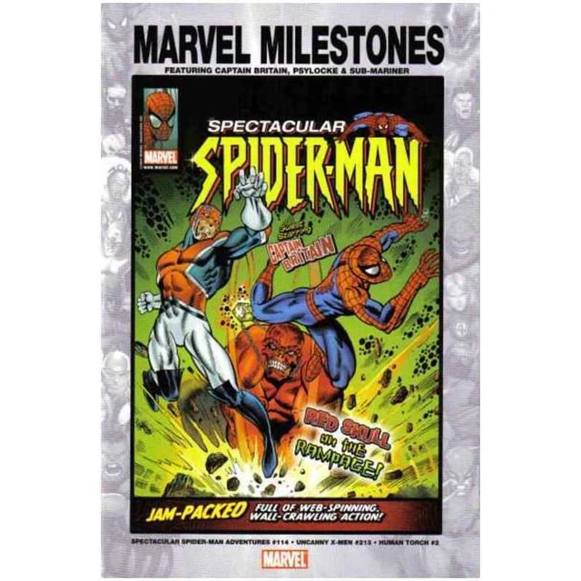 Marvel Milestones: Captain Britain Psylocke & Sub-Mariner #1 in NM. [i