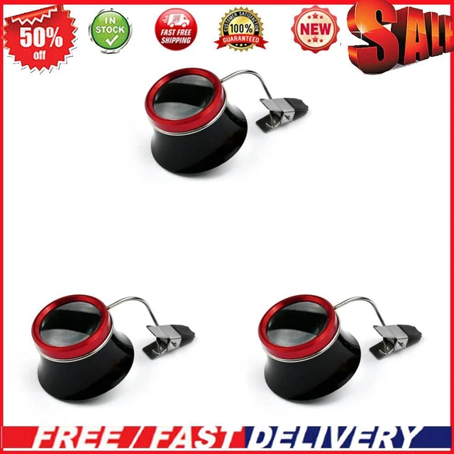 Watchmakers 10x Clip-On Eyeglass Watch Jewelry Repairing Magnifier Glass
