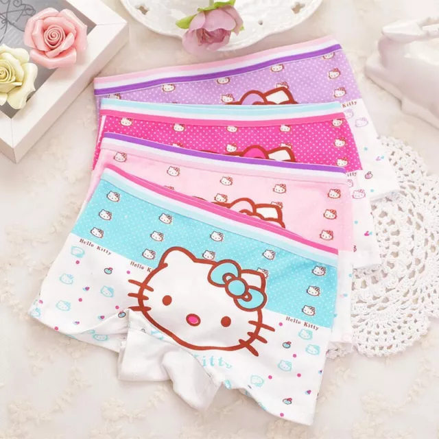 HELLO KITTY 2-10 Years Girls Underwear Panties Briefs 4 PCS Per Pack Gifts  $18.00 - PicClick