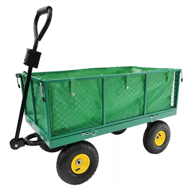 Bollerwagen Transportwagen Gartenwagen 550kg Gerätewagen Handwagen Schiebewagen