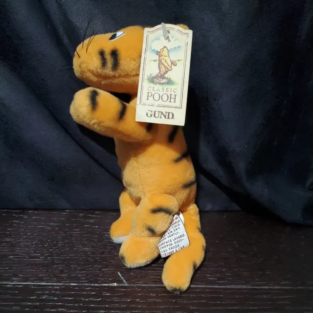 Vintage GUND Disney Classic Winnie the Pooh Tigger Plush Stuffed Animal 2