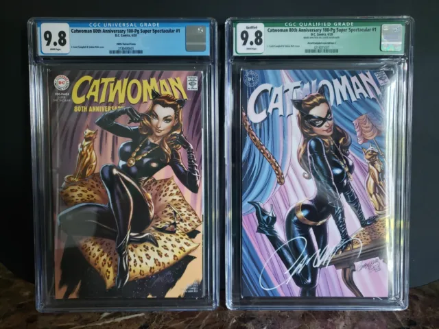 Catwoman 80th Anniversary 100-Pg Super Spectacular #1 D.C. Comics, 6/20 CGC 9.8
