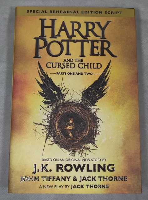 Harry Potter & The Cursed Child 1&2 Rehearsal Script First Edition Unread.