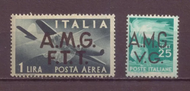 Italy, Post-WWII Allied Military Govt Trieste & Venezia Giulia, Overprint, MH, 1