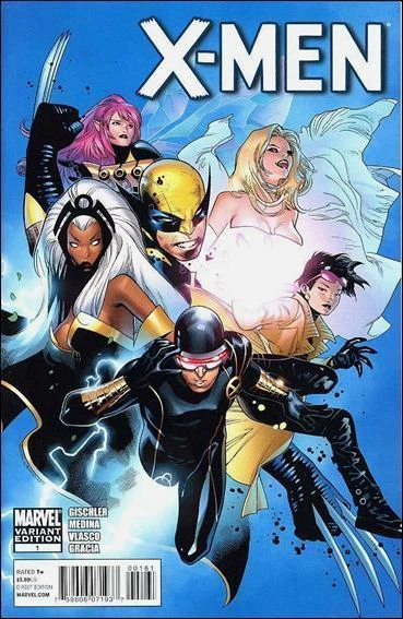 OLIVIER COIPEL variant X-MEN 1 2010 1st print MARVEL COMIC series 2 II wolverine