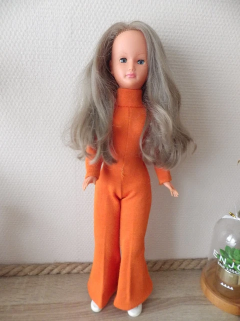ANCIENNE POUPÉE MANNEQUIN Bella 1970 Vêtements Yeux Dormant Vintage EUR 50,00 - FR