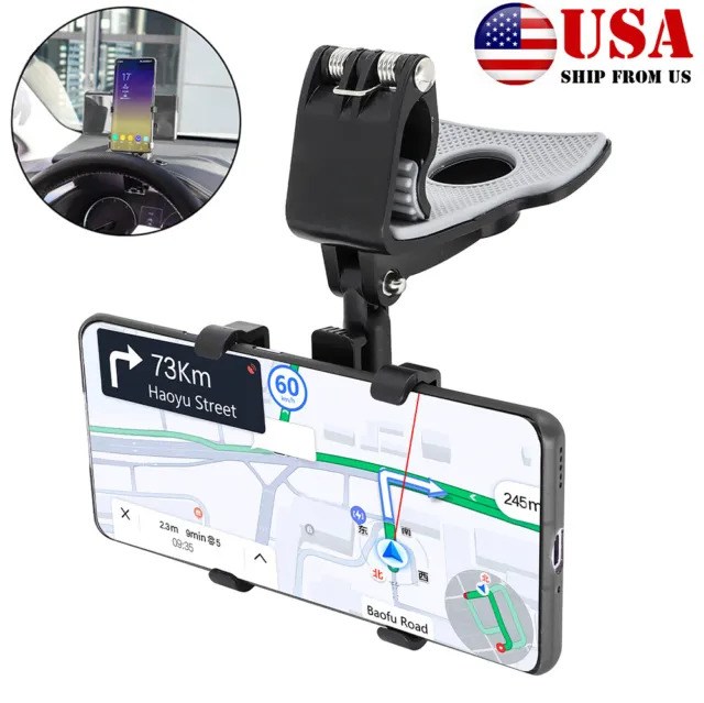 Car Dashboard Mount Holder Universal Stand Cradle Clamp Clip For Cell Phone GPS