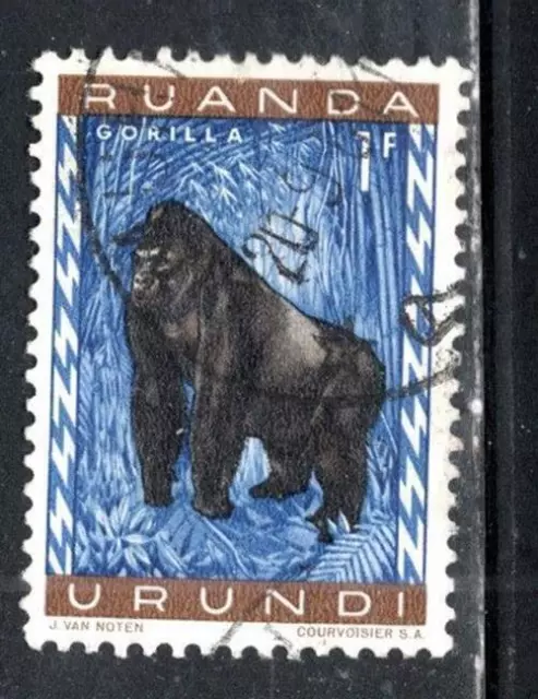 Belgium Colonies Belgian East Africa Ruanda Urundi Stamps Used Lot 411Ak