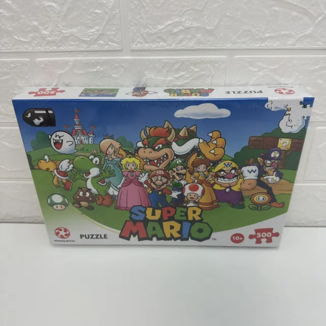 SUPER MARIO AND Friends 500 Piece Jigsaw Puzzle New Sealed Kart