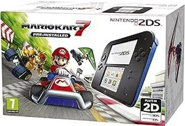 2ds black store and blue