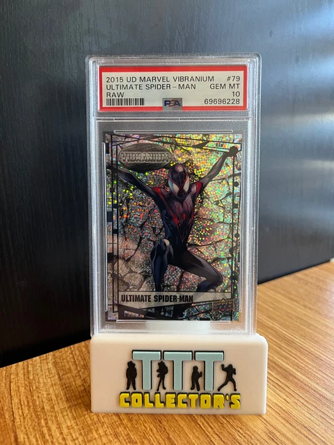 2015 UD Marvel Vibranium #79 Ultimate Spider-Man Raw Miles Morales PSA 10 GEM MT