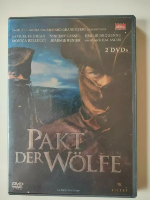 PAKT DER WÖLFE 2-DISC SPECIAL EDITION DVD Video "dts"