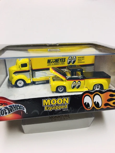 100% ホットウィール MOON Equipped truck set ホットウィール 100％HW 2Car Set② MOON EQUIPPED TRUCK SET