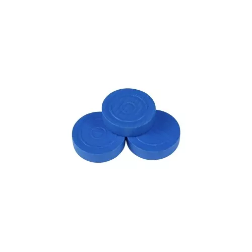 Piedra de Molino - Dama - Ficha de Backgammon - 25x7mm - Azul