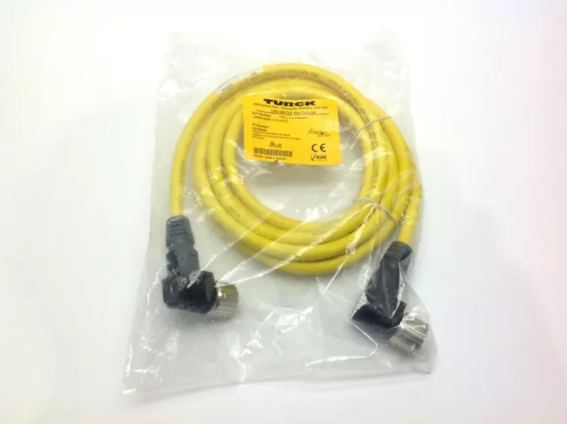 Turck CSWM CKWM 12-12-4/S101 Multifast Molded Cable U2-02885 12 Pin Male/Female