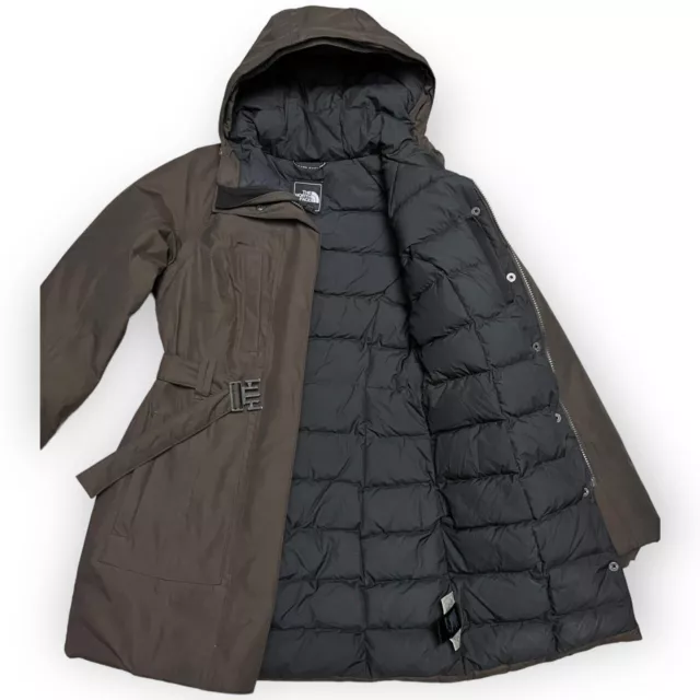 The North Face HyVent GOOSE DOWN FILL Designer Winter Puffer Parka Coat - Wom XS