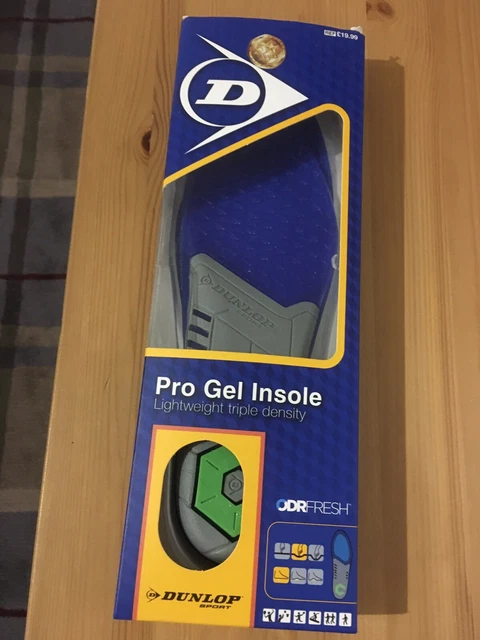 Dunlop gel insoles 2025